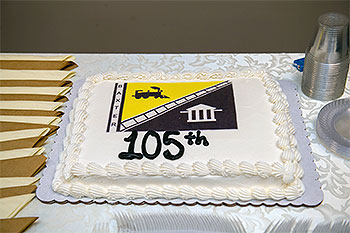 Baxter Celebrates 105th Anniversary Cake